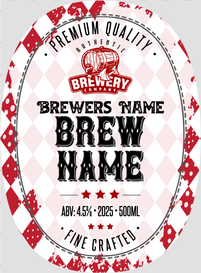 Beer Bottle Stickers