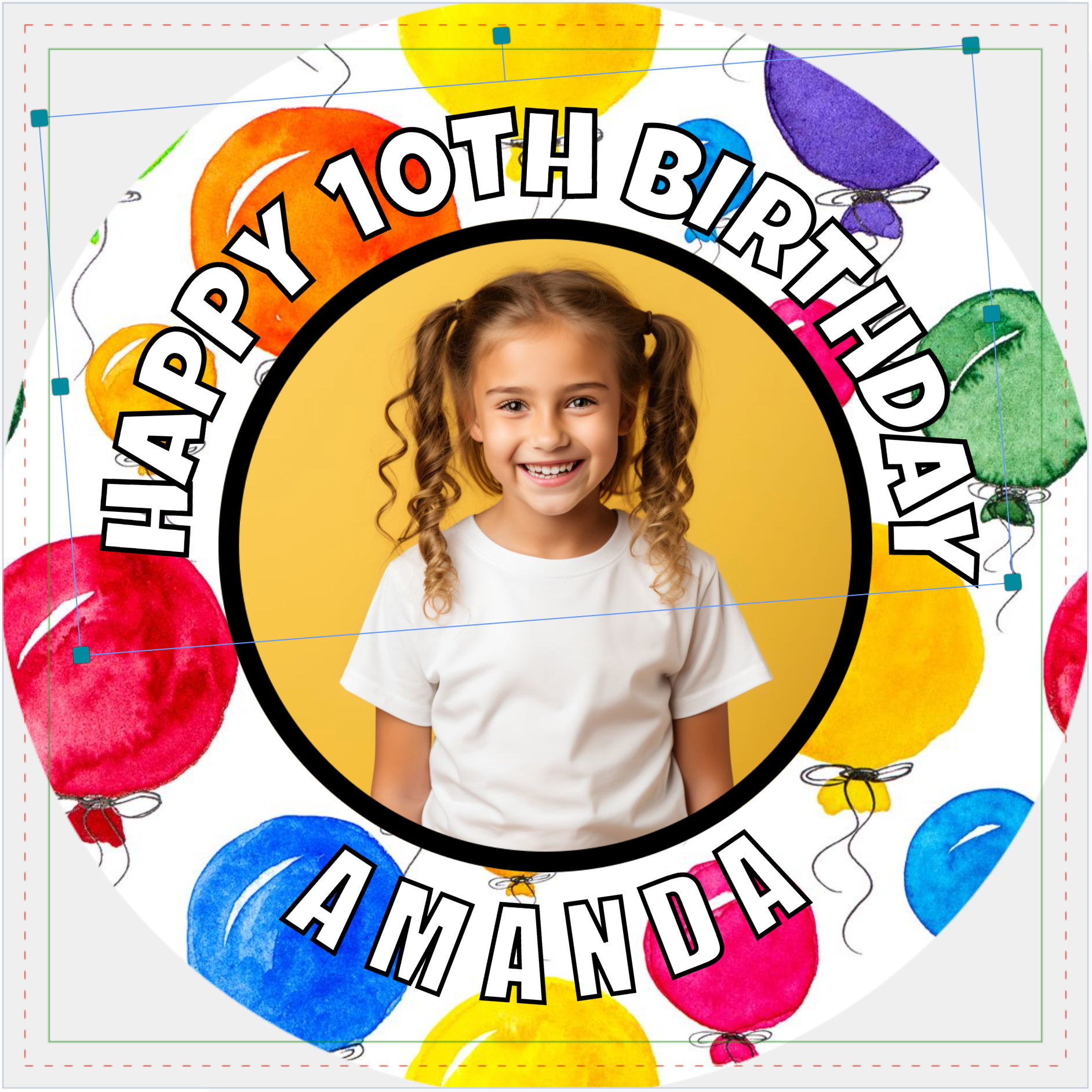 Circular Edible Toppers