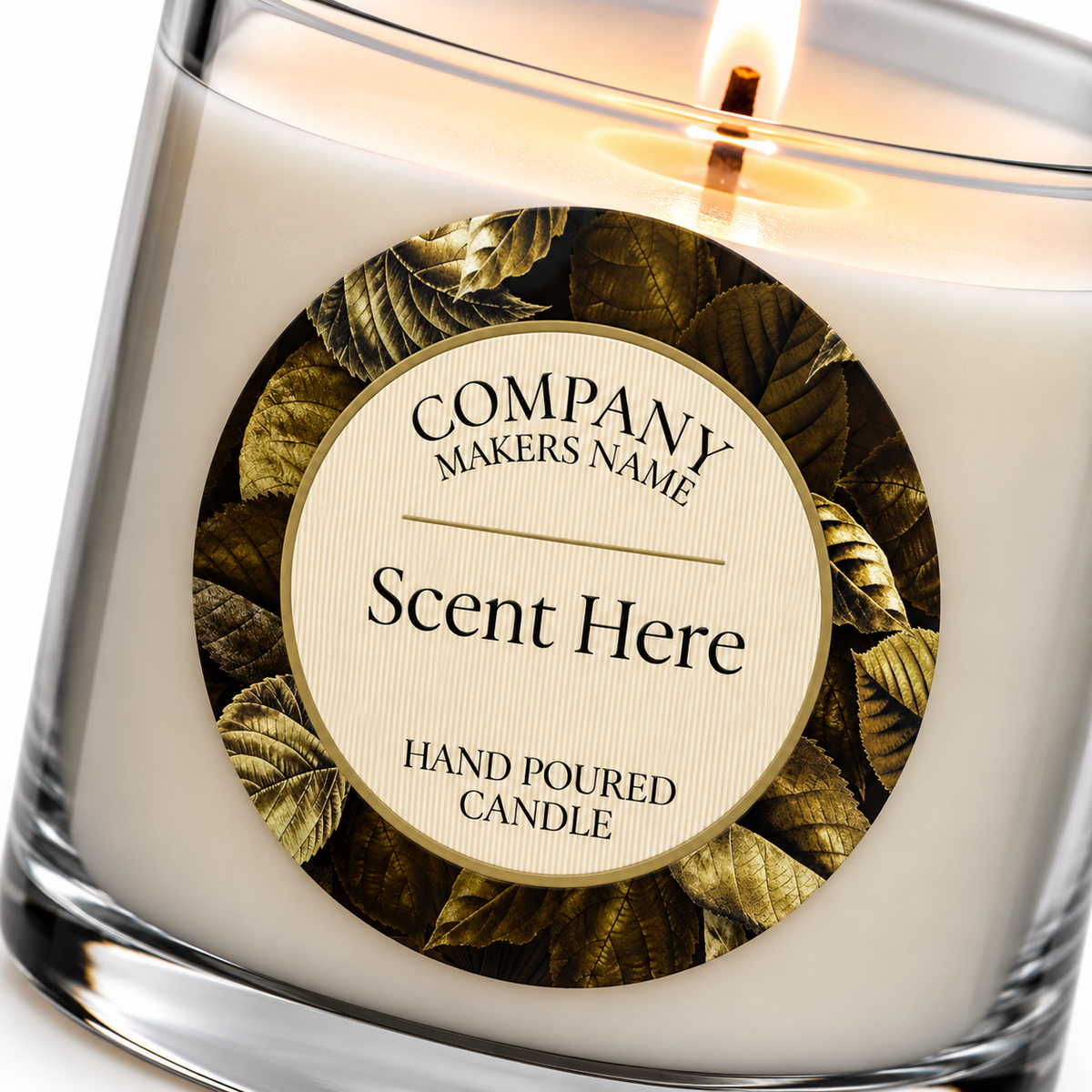 Belize – Personalised Candle Stickers