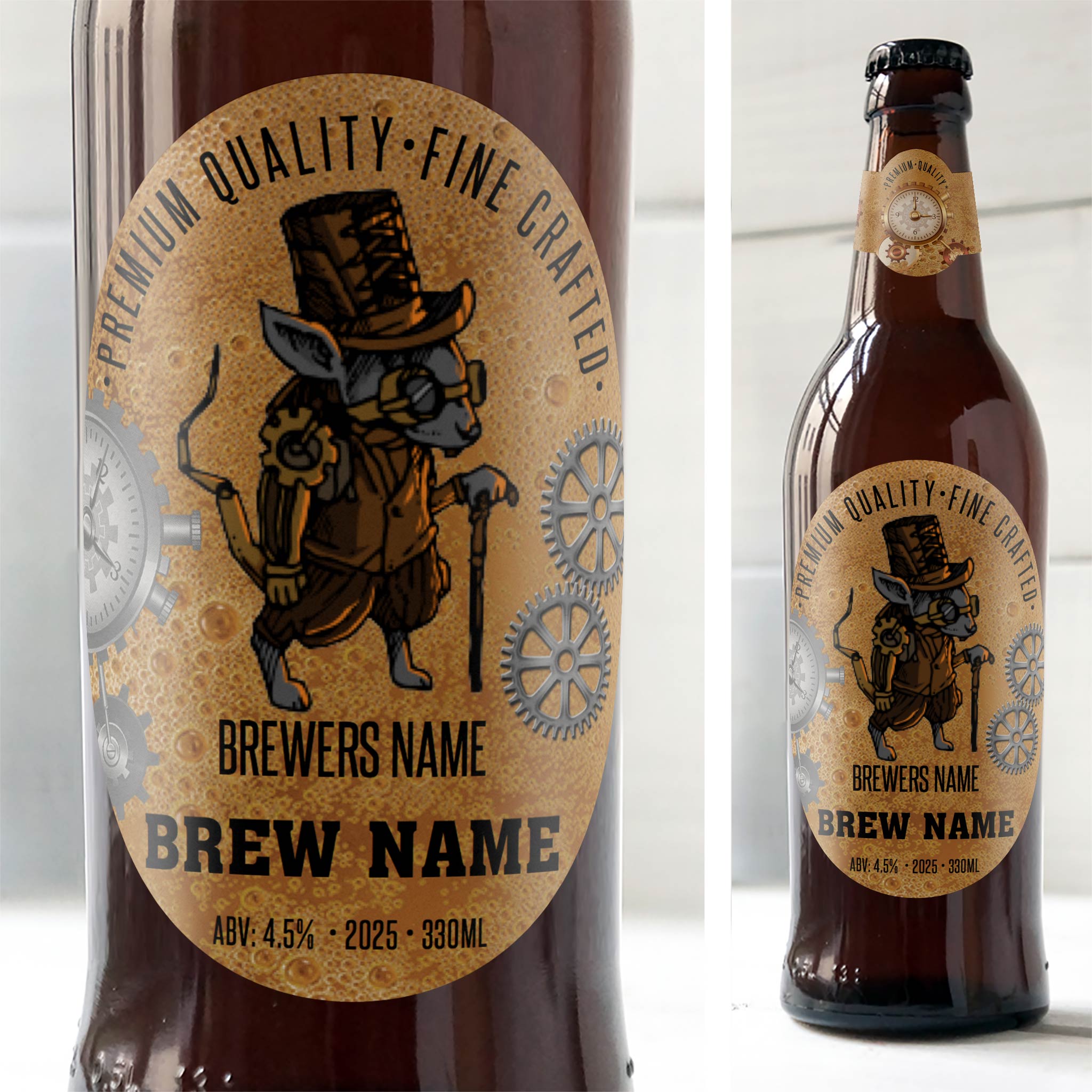 Steampunk Brown