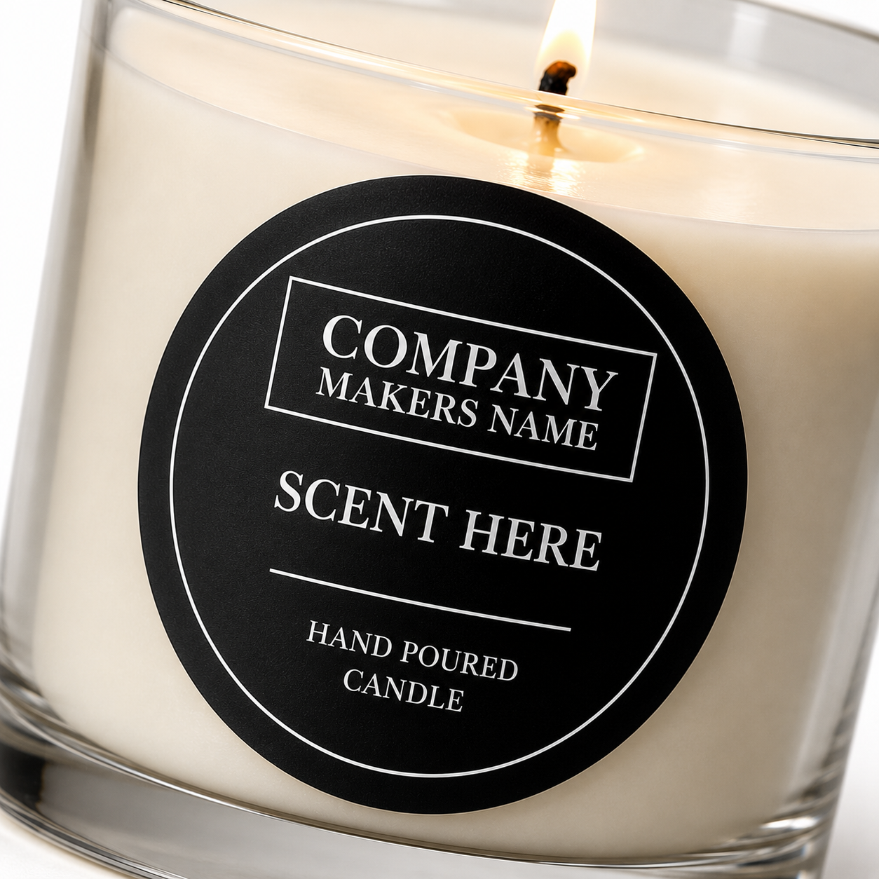 Coulterville – Personalised Candle Stickers