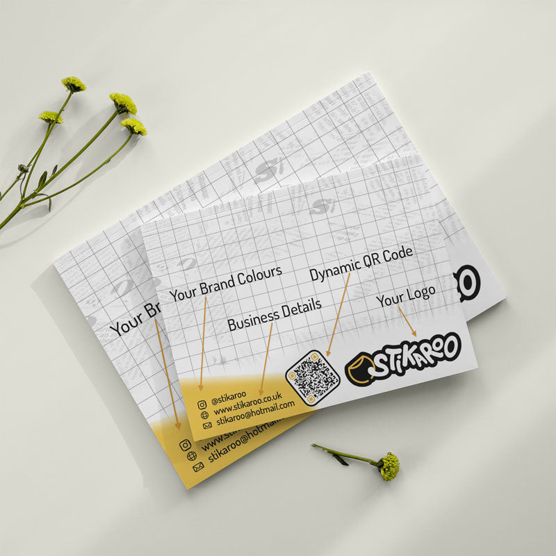 Product Backing Cards