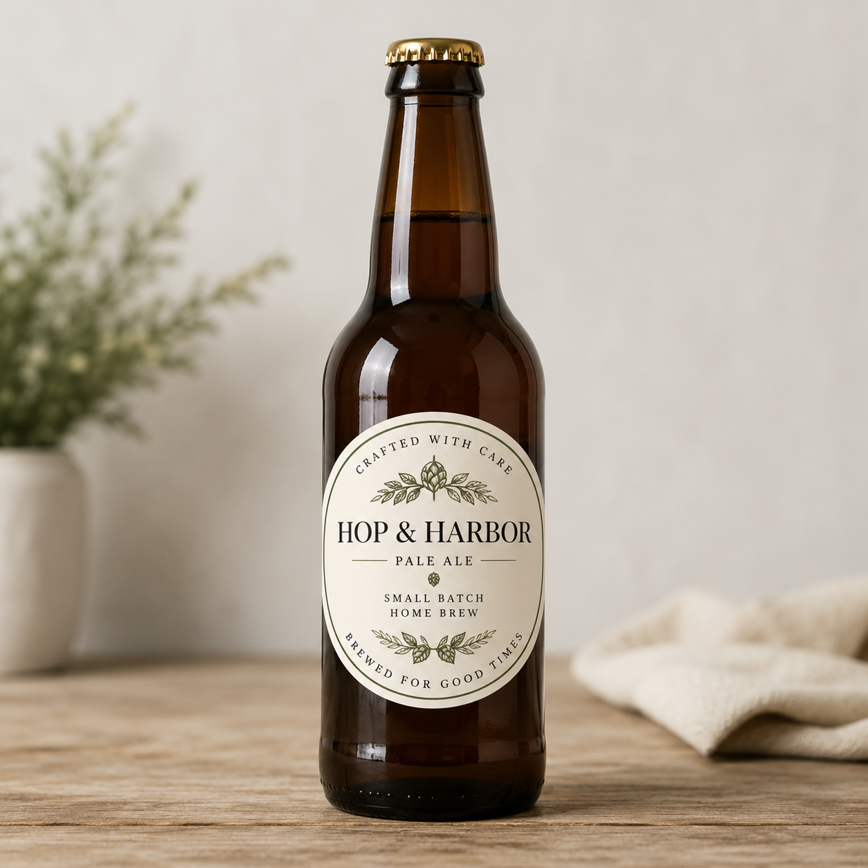 Custom Bottle Sticker