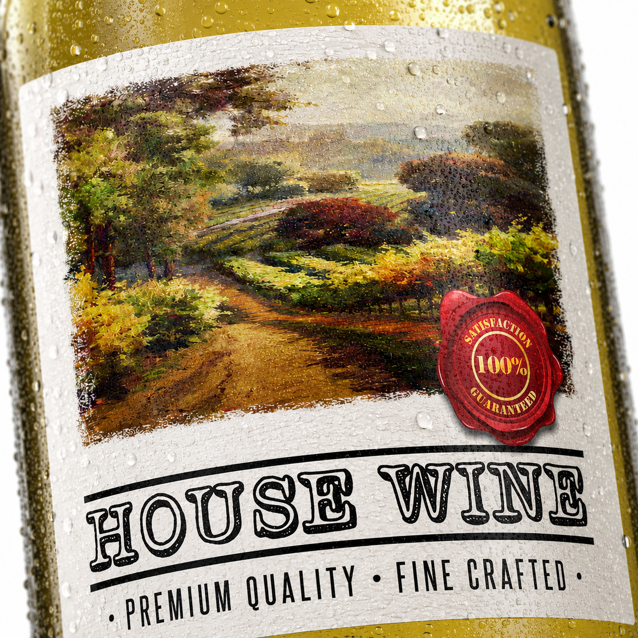 Arizona - custom wine bottle sticker