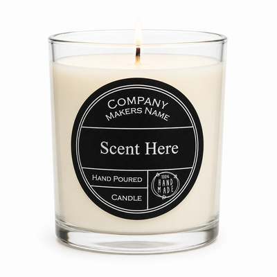 Blackville – Personalised Candle Stickers