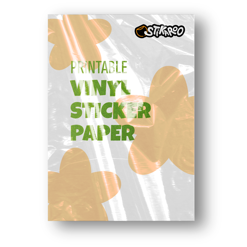 Printable Vinyl Sticker Paper (A4) Matt