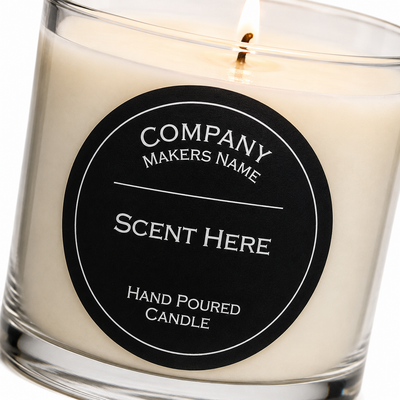 Paris – Personalised Candle Stickers