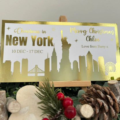 Foiled Personalised Tickets