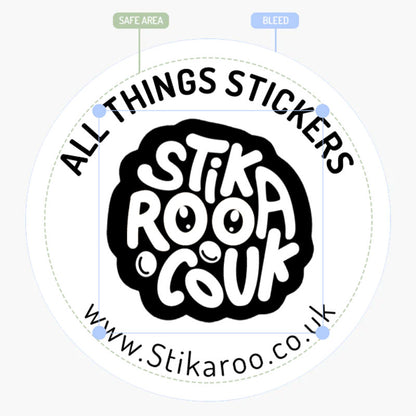 Circular Logo Sticker